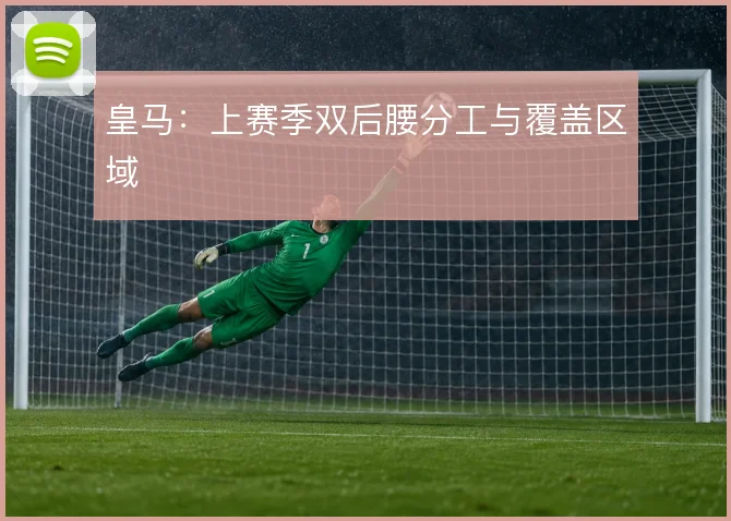 皇马:上赛季双后腰分工与覆盖区域